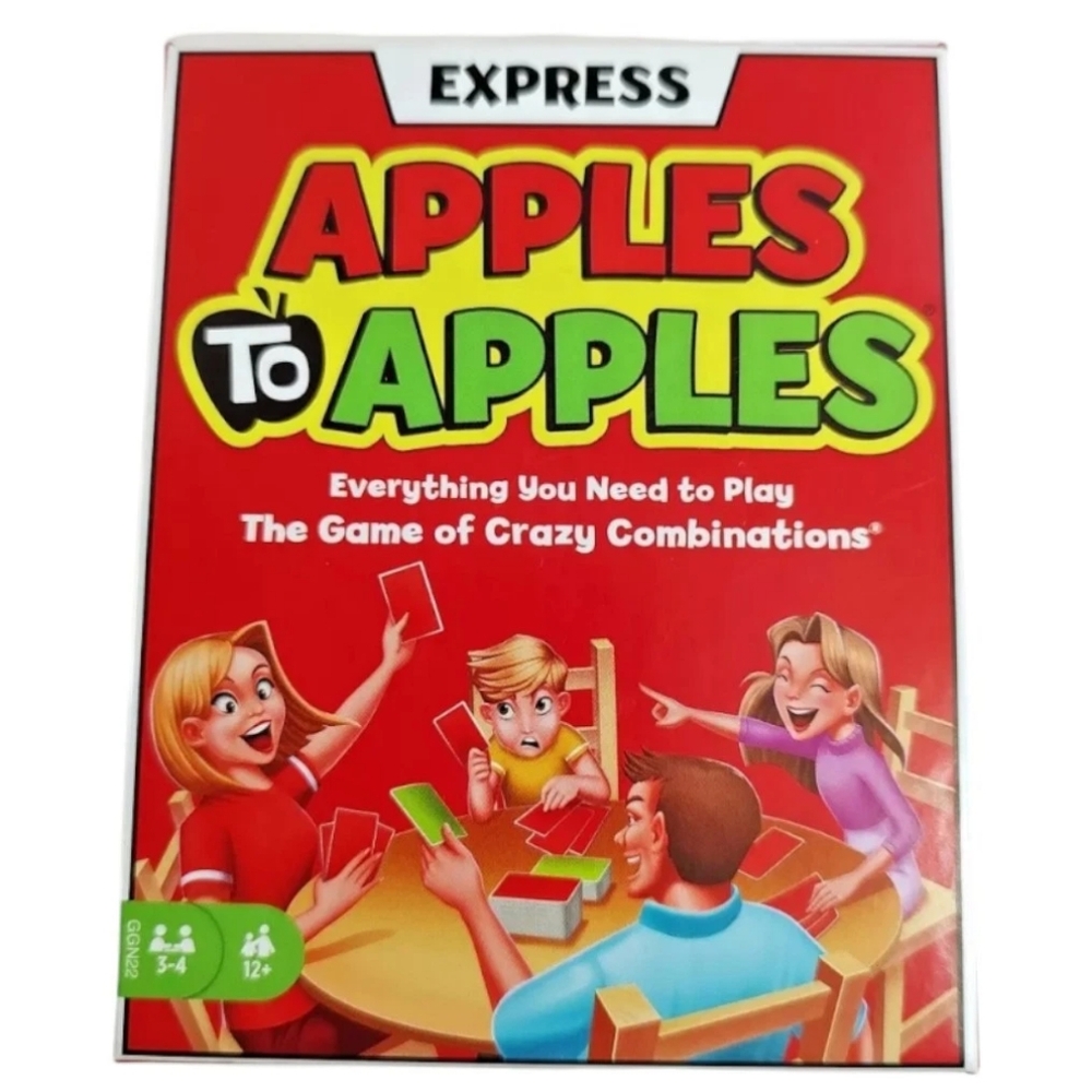 Express Apples to Apples Crazy Combination Game 3 - 4 People Age 12+ Wordplay
